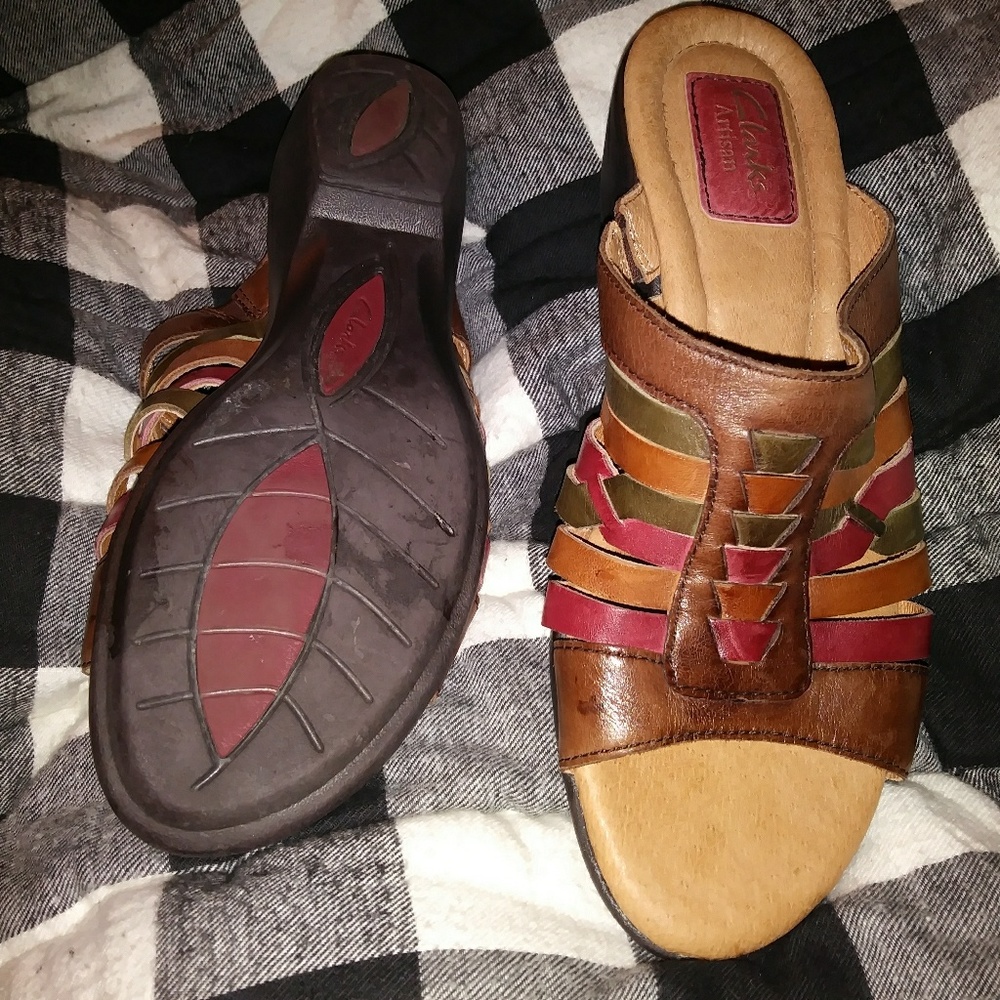 gorgeoS SIZE 8M Clarks sabdalS LaDieS!